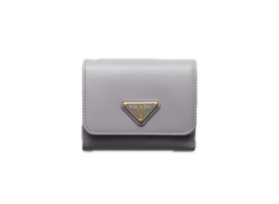PRADA City Calf Tab Wallet "Pastel Purple"