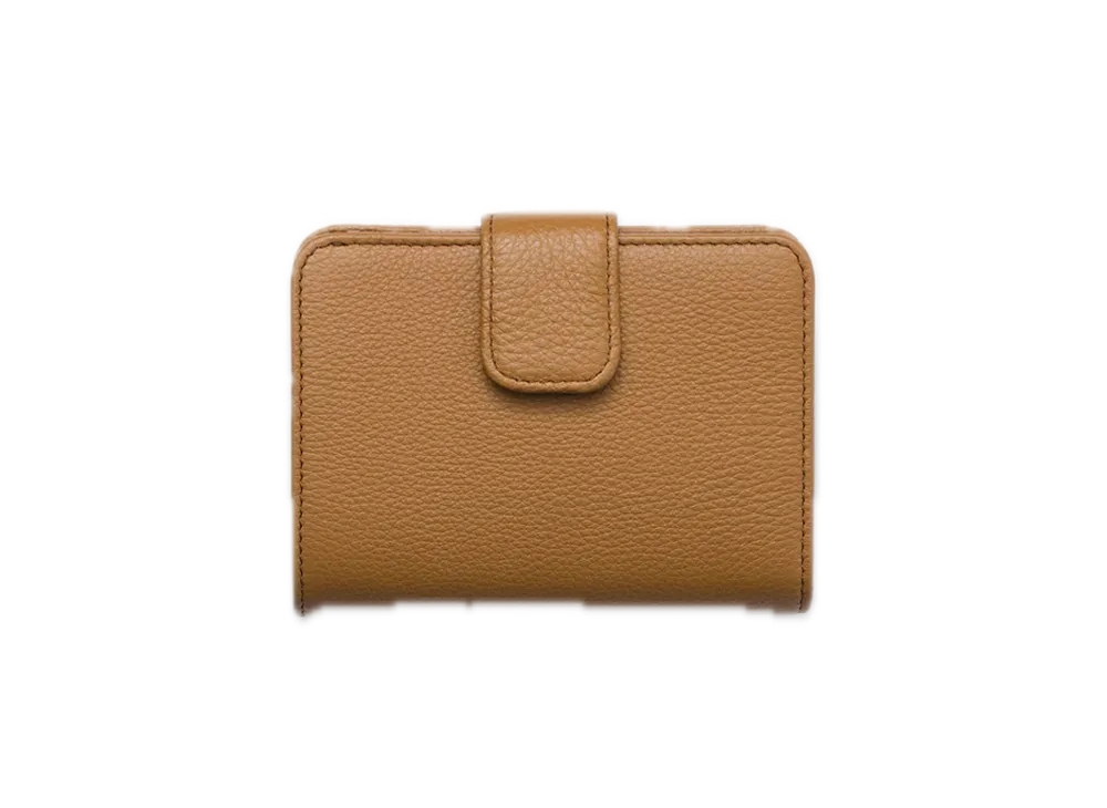 PRADA Vitello Daino Leather Wallet "Camel"