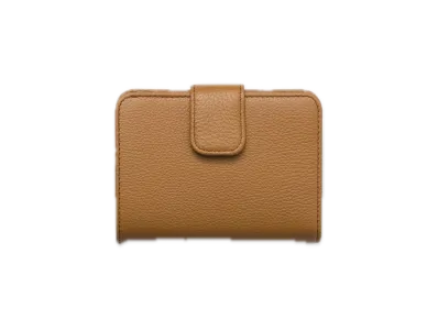 PRADA Vitello Daino Leather Wallet "Camel"