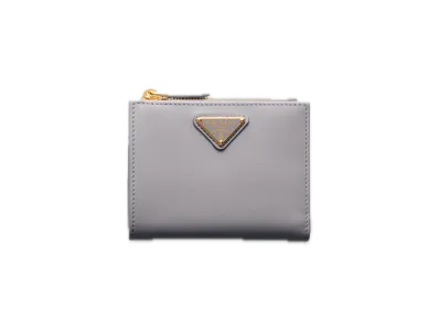 PRADA City Calf Tab Wallet "Pastel Purple"