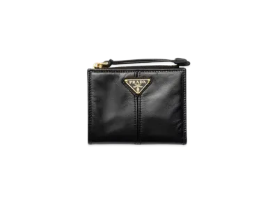 PRADA Small Leather Wallet "Black"
