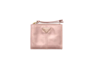 PRADA Small Leather Wallet "Pink"