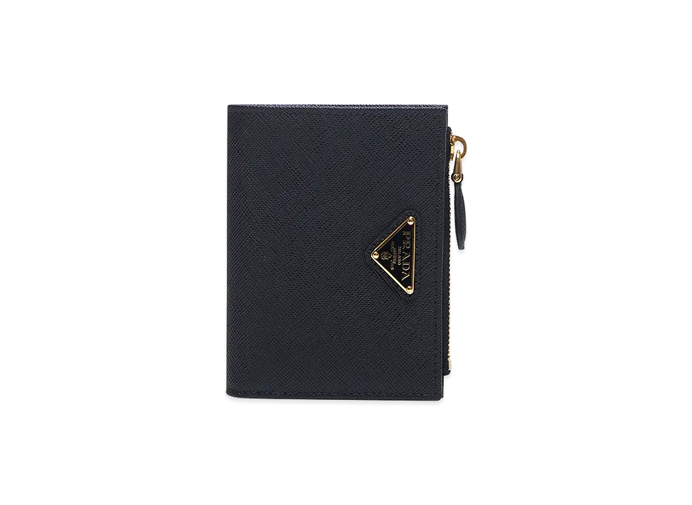 PRADA Women's Leather Wallet "Black"