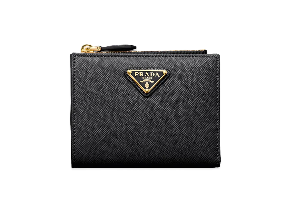 プラダ サフィアーノレザー 財布 "ブラック" 1ML050_2IGZ_F0002