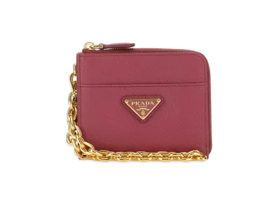 PRADA Women's Leather Wallet "Purple"