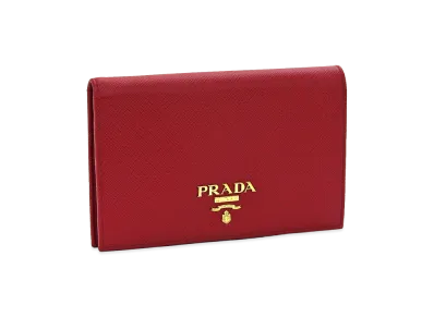 PRADA Saffiano Metal Oro "Fuoco"