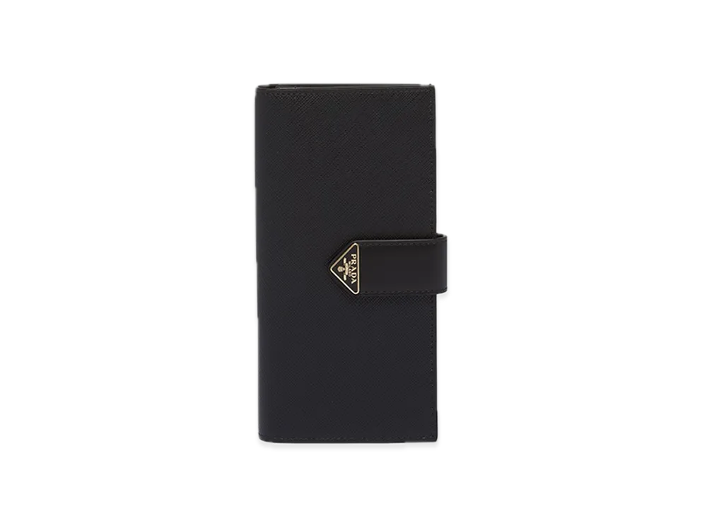 PRADA Saffiano Tab Wallet "Black"