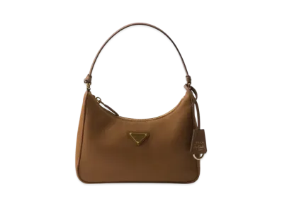 PRADA Re-Edition 2005 Re-Nylon and Saffiano Mini Bag "Brown"
