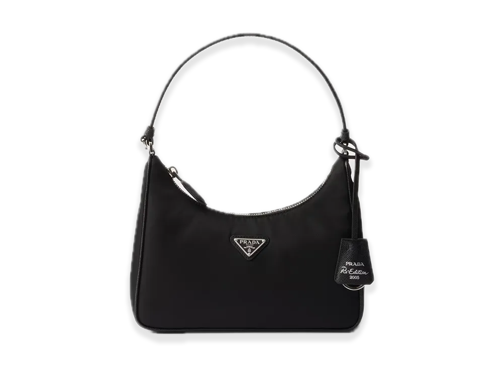 PRADA Re-Edition 2005 Re-Nylon Mini Bag "Black"