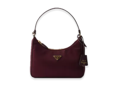 PRADA Re-Edition 2005 Re-Nylon Mini Bag "Bordeaux"