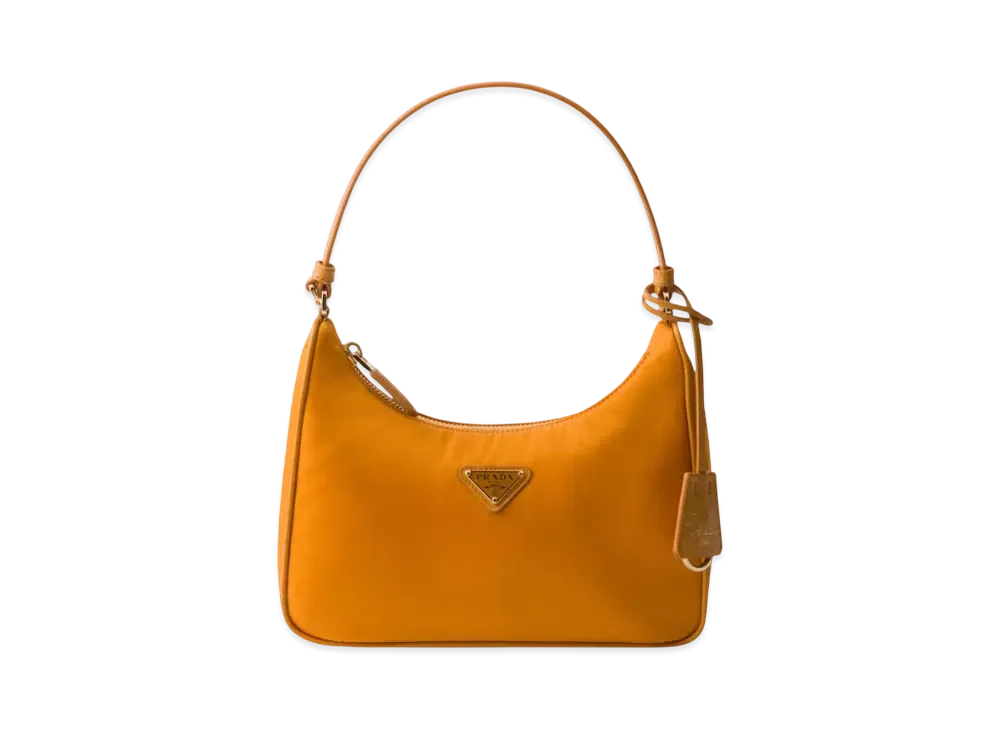 【PRADA】Re-Edition 2005 Re-Nylon ゴールド ミニ バッグ PRADA RE-EDITION 2005 RE-NYLON MINI-BAG TOP HANDLE BAG BLACK