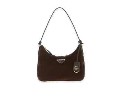 PRADA Women's Re-Edition 2005 Mini Shoulder Bag "Brown"