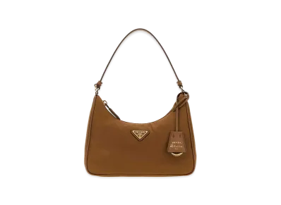 PRADA Wonen's Re-Nylon Handbag "Brandy"