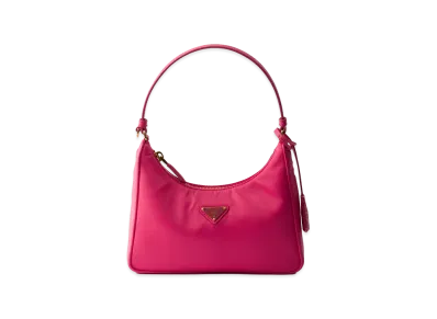 PRADA Re-Edition 2005 Re-Nylon Mini Bag "Peony Pink"