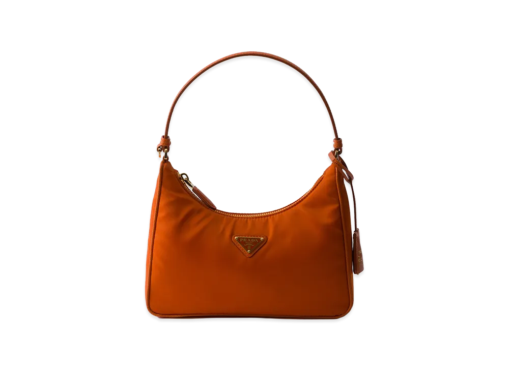 PRADA Re-Edition 2005 Re-Nylon Mini Bag "Papaya"