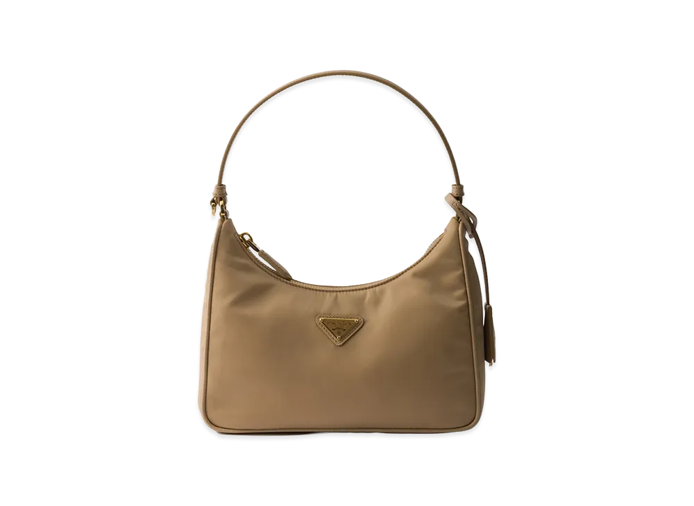 PRADA Re-Edition 2005 Re-Nylon Mini Bag "Camel"