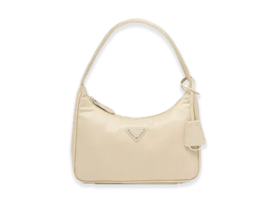 PRADA Re-Edition 2000 Re-Nylon Mini Bag "Sand beige"