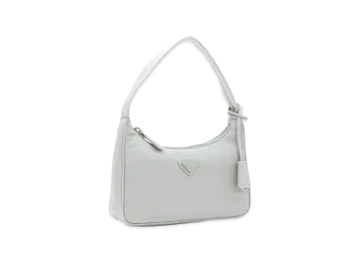 PRADA Women's Handbag Mini Shoulder Bag Re-Edition 2000 Re-Nylon "Fiordaliso"