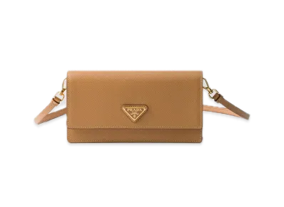PRADA Saffiano Leather Mini Bag "Natural"