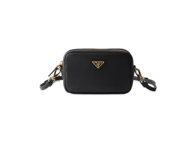 PRADA Leather Mini Bag "Black"