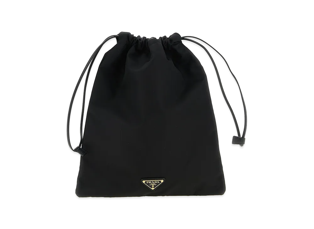 PRADA Women's Pouch Wish In Re-Nylon "Black"