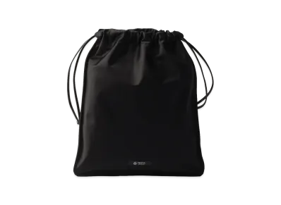 PRADA Wish Silk Duchess Pouch "Black"