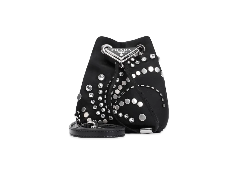 PRADA Wonen's Polyamide Pouch "Black"
