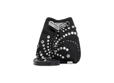 PRADA Wonen's Polyamide Pouch "Black"