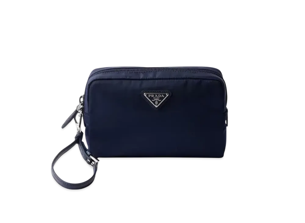 PRADA Re-Nylon Pouch "Navy"