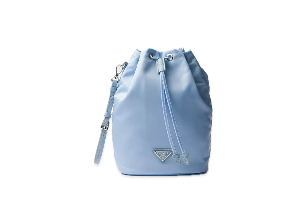 PRADA Re-Nylon Pouch "Light blue"
