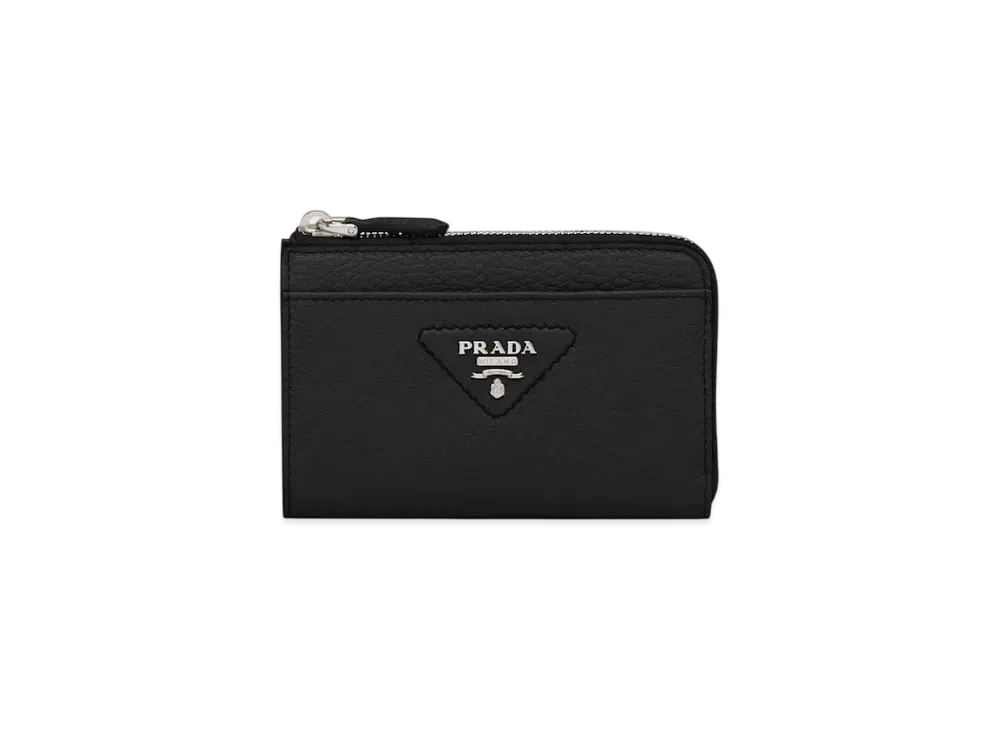 新品級⭐️RFID内蔵 PRADA プラダ キーケース ヴィッテロダイノレザー プラダ ヴィッテロダイノレザー キーケース 