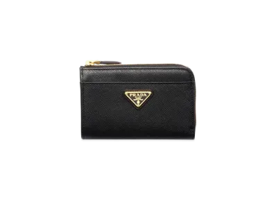 PRADA Saffiano Keychain "Black"