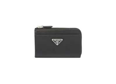 PRADA Saffiano Keychain "Black"