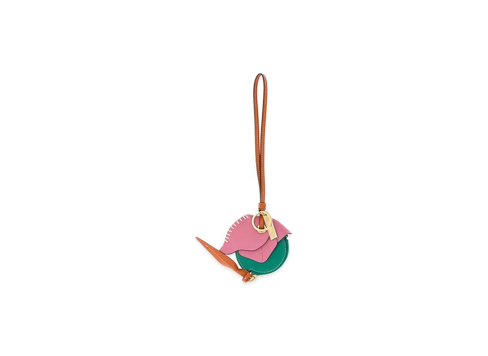 PRADA Women's Leather Keyring "Multicolor"
