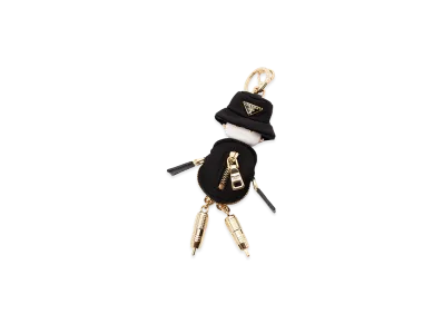 PRADA Women's Soft Robot Keyring "Black"