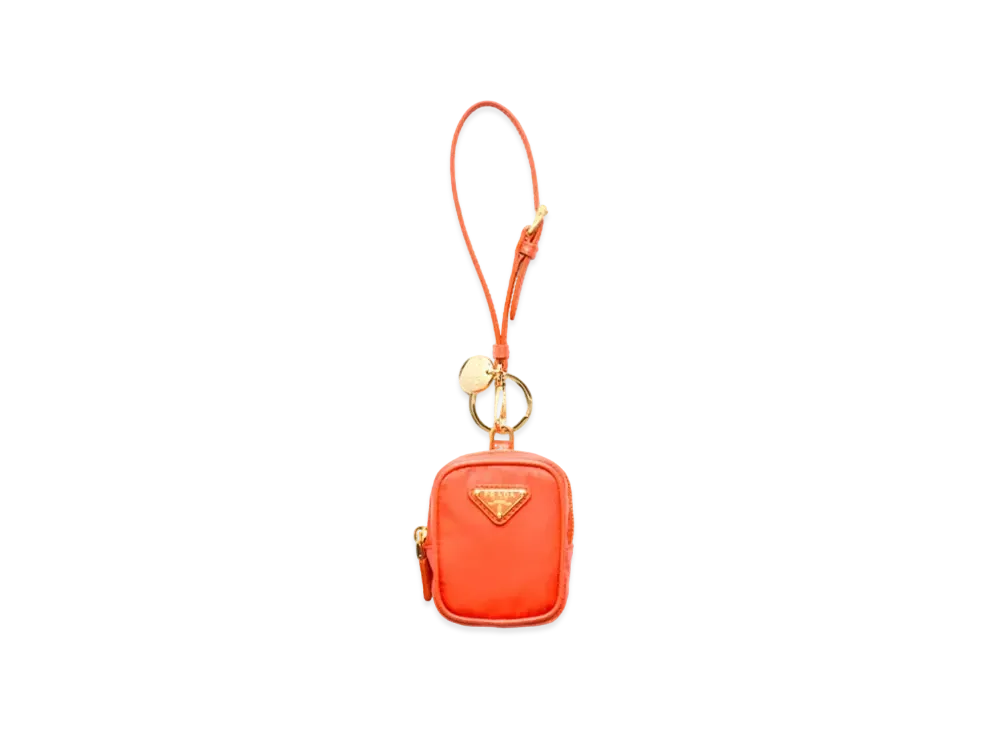 PRADA Re-Edition 1978 Re-Nylon Mini Pouch "Orange"