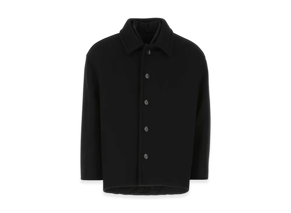 Valentino Wool Blend Coat "Black"