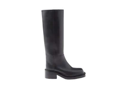 PRADA Women's Leather Boots "Black"