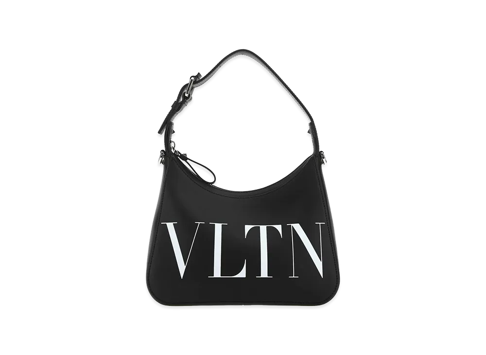 良品！希少VALENTINO（ヴァレンティノ）VLTN ロゴ ボディバッグ 黒 VALENTINO GARAVANI（ヴァレンティノ ガラヴァーニ） 【超美品