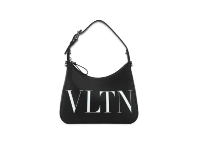 Valentino Leather Vltn Handbag "Black"