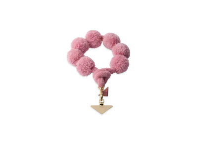 PRADA Wool Smartphone Wrist Strap "Petal Pink"