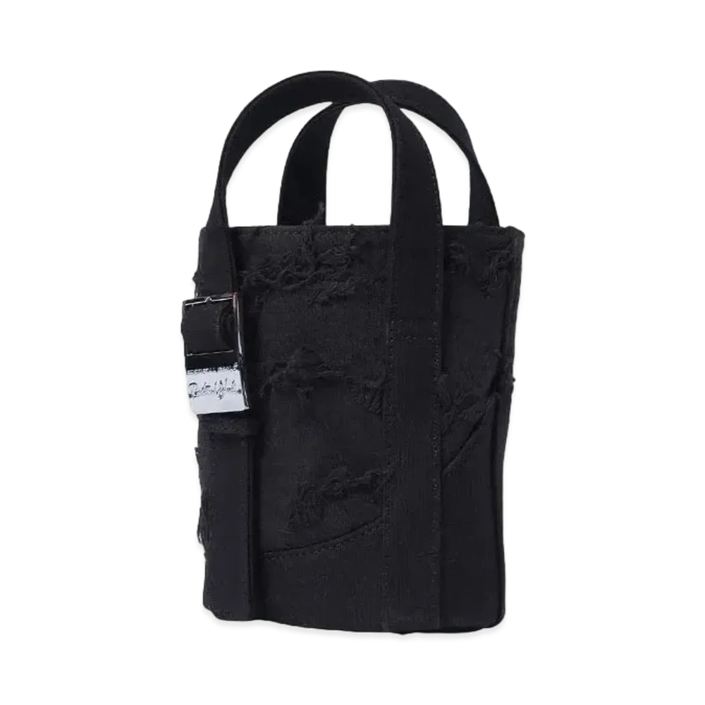 EMOTIONAL WORLD Vintage Tote Bag-Mini "BLACK NAVY"