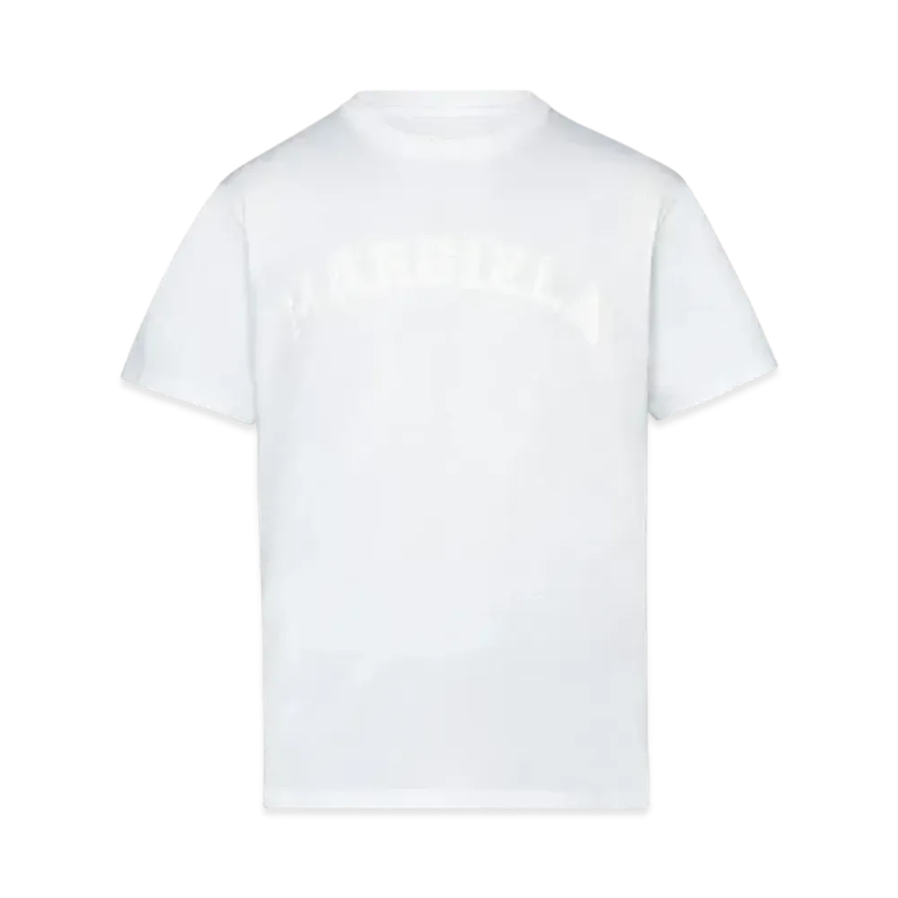 Maison Margiela Women's Logo Cotton Jersey T-Shirt "White"