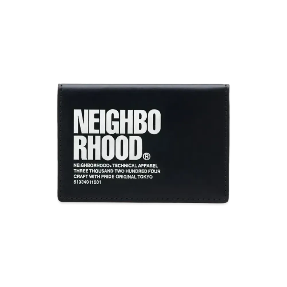 NEIGHBORHOOD ID Card Case "Black"