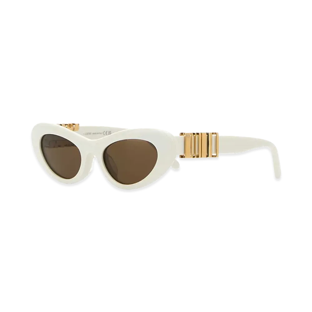 LOEWE White Acetate Sunglasses "White"