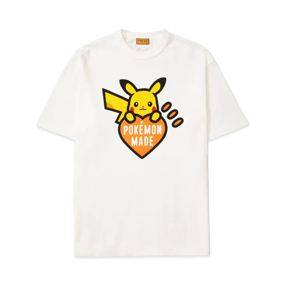 HUMAN MADE x Pokemon Made Graphic T-Shirt (Pikachu) Shibuya Parco "White"