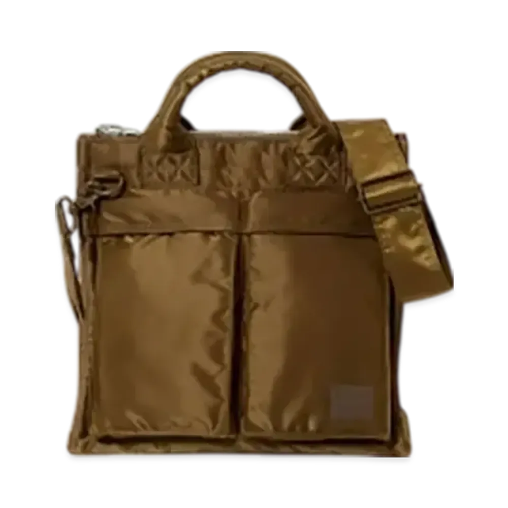 PORTER / TANKER COYOTE Square Tote Bag "Coyote"