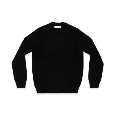 COMME des GARCONS SHIRT Round Neck Pullover "Black"