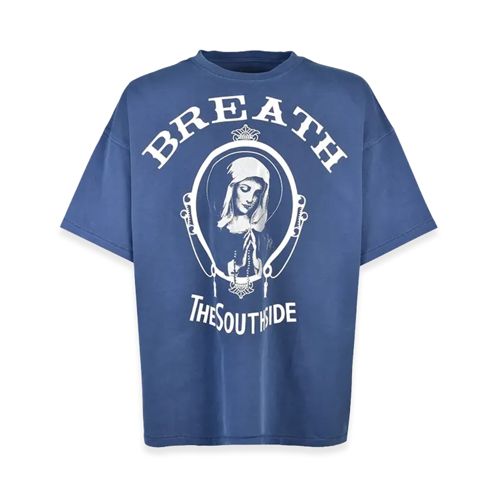 BREATH Maria Emblem Tee "Navy"