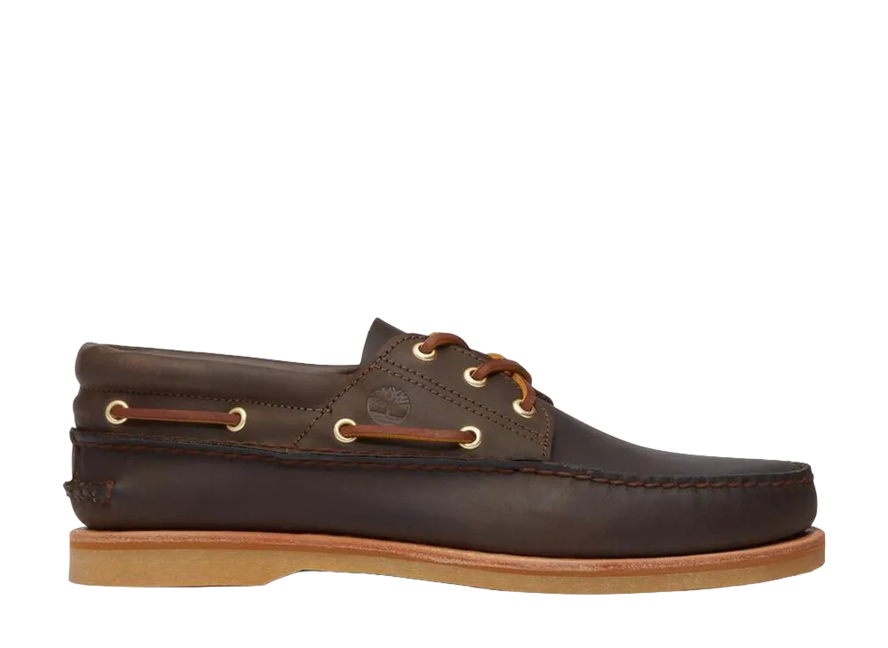 Timberland Crafted Boat Shoes "Dark Brown"